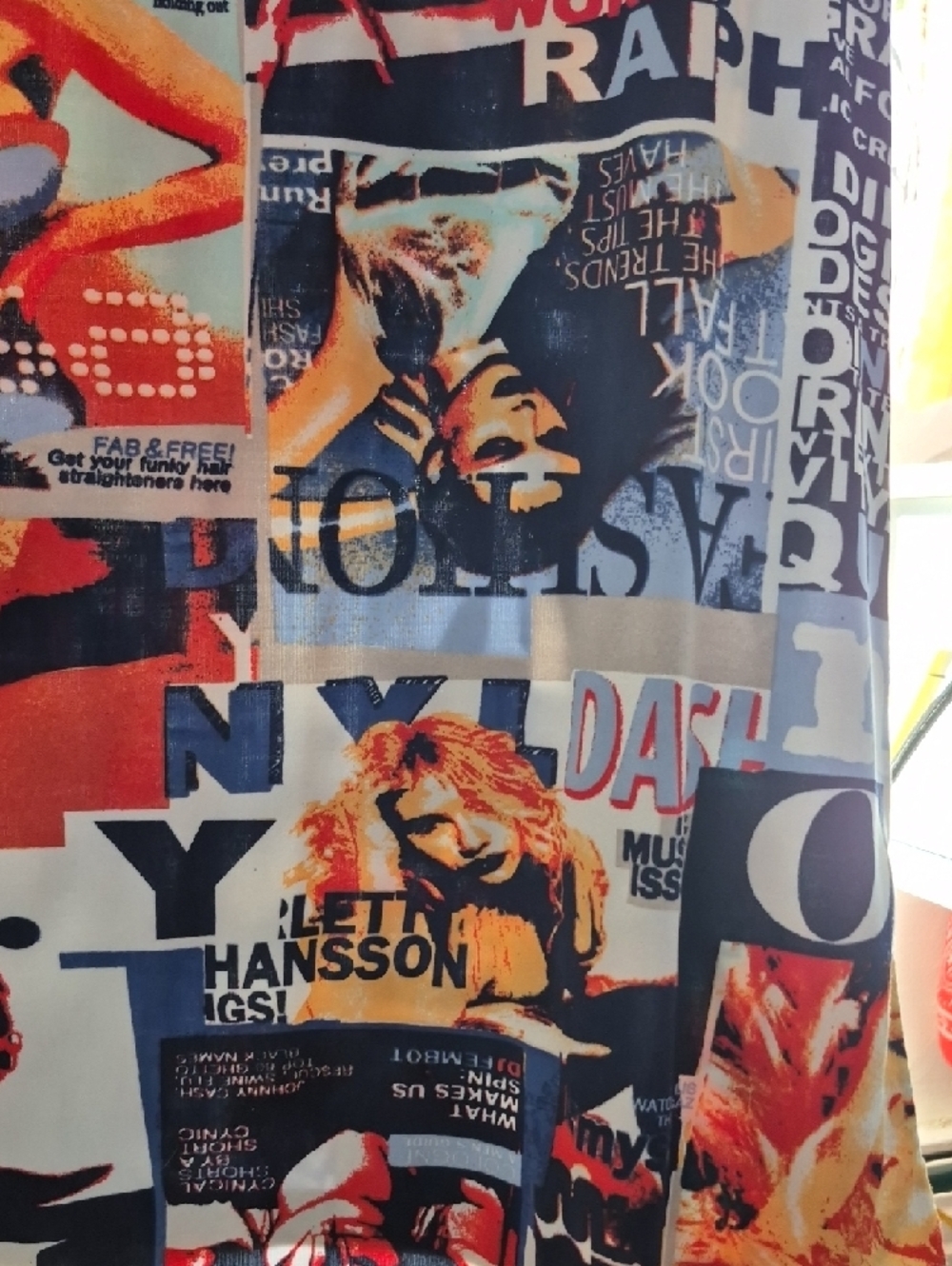 XL Tango Mango Multi-Color Graphic Tunic Top - Picture 7 of 16